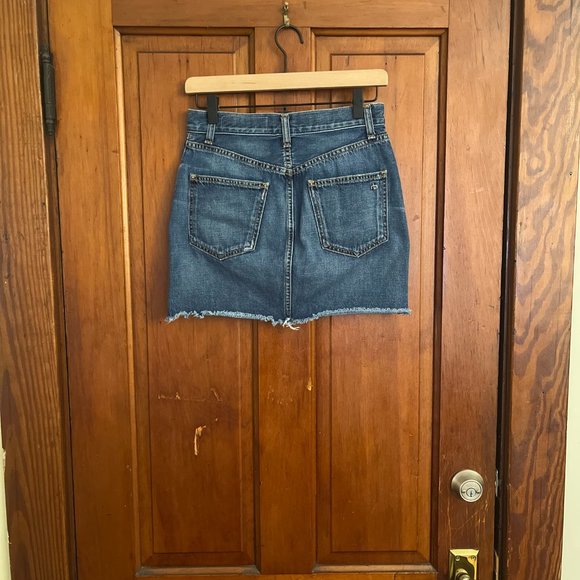 Rag & Bone O Ring Mini Skirt in Otto, 25 - Picture 3 of 6